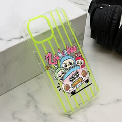 Zastitna maska (futrola) print PARTY - iPhone 15 zuta LBB004 (MS).