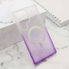 Zastitna maska (futrola) Starlight MagSafe - Samsung S928 Galaxy S24 Ultra 5G ljubicasta (MS).