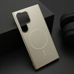 Zastitna maska (futrola) PURE mat MagSafe - Samsung S928 Galaxy S24 Ultra 5G zlatna (MS).