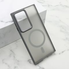 Zastitna maska (futrola) SILKY MAGSAFE II - Samsung S928 Galaxy S24 Ultra 5G siva (MS).