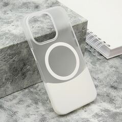 Zastitna maska (futrola) PUZZLE - iPhone 15 Pro (6.1) bela (MS).