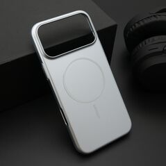 Zastitna maska (futrola) PURE mat MagSafe - iPhone 17 Pro Max (6.9) srebrna (MS).