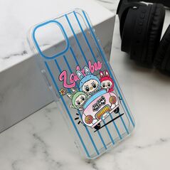 Zastitna maska (futrola) print PARTY - iPhone 13 (6.1) plava LBB004 (MS).