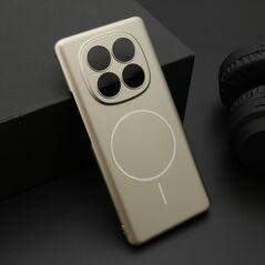 Zastitna maska (futrola) PURE mat MagSafe - Xiaomi Redmi Note 14 Pro 4G (Global) zlatna (MS).