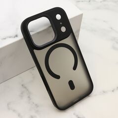 Zastitna maska (futrola) SILKY MagSafe II - iPhone 17 Pro crna (MS).