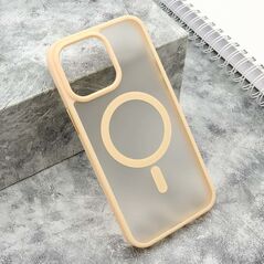 Zastitna maska (futrola) SILKY MAGSAFE mat - iPhone 14 Pro Max (6.7) roze (MS).