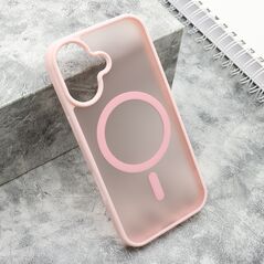 Zastitna maska (futrola) SILKY MagSafe mat - iPhone 17 roze (MS).