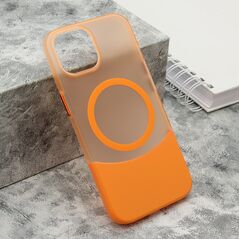 Zastitna maska (futrola) PUZZLE - iPhone 15 narandzasta (MS).