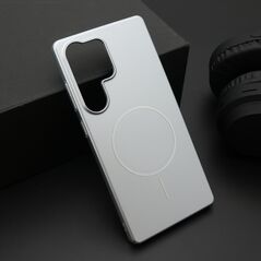 Zastitna maska (futrola) PURE mat MagSafe - Samsung S938 Galaxy S25 Ultra 5G srebrna (MS).