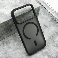 Zastitna maska (futrola) SILKY MagSafe mat - iPhone 17 Pro crna (MS).