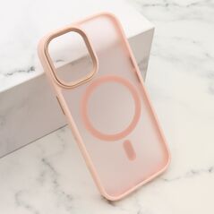 Zastitna maska (futrola) SILKY MagSafe II - iPhone 17 roze (MS).