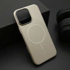 Zastitna maska (futrola) PURE mat MagSafe - iPhone 16 Pro Max (6.9) zlatna (MS).