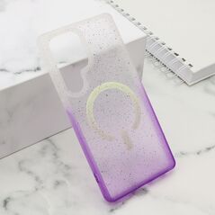 Zastitna maska (futrola) Starlight MagSafe - Samsung S938 Galaxy S25 Ultra 5G ljubicasta (MS).