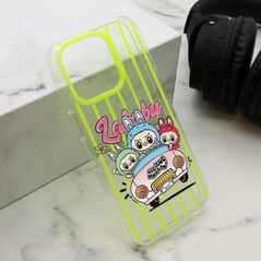 Zastitna maska (futrola) print PARTY - iPhone 16 Pro (6.3) zuta LBB004 (MS).