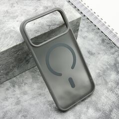 Zastitna maska (futrola) SILKY MagSafe mat - iphone 17 Pro Max (6.9) siva (MS).