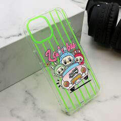 Zastitna maska (futrola) print PARTY - iPhone 15 zelena LBB004 (MS).