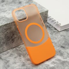 Zastitna maska (futrola) PUZZLE - iPhone 13 (6.1) narandzasta (MS).