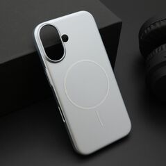 Zastitna maska (futrola) PURE mat MagSafe - iPhone 16 (6.1) srebrna (MS).