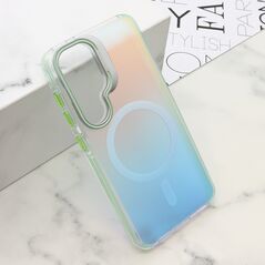 Zastitna maska (futrola) SUNSET MagSafe - Samsung S921 Galaxy S24 5G zelena (MS).