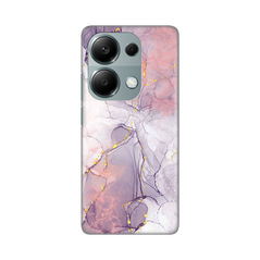 Zastitna silikonska maska (futrola) PRINT - Xiaomi Redmi Note 13 Pro 4G Pink Marble.