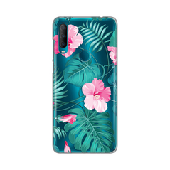 Zastitna ultra tanka (skin) maska / futrola PRINT - Alcatel 1S (2020)/A1 Alpha 20 Tropical Florals.