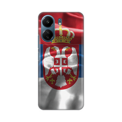 Zastitna ultra tanka (skin) maska / futrola PRINT - Xiaomi Redmi 13C SRB.