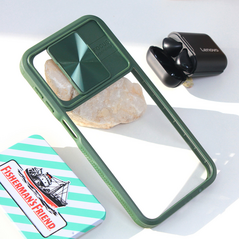 Zastitna maska (futrola) CamShield - Samsung A145R/A146B Galaxy A14 4G/5G zelena.