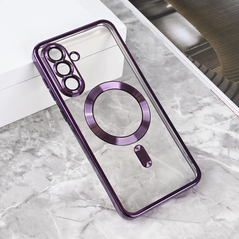 Zastitna maska (futrola) Magsafe Lux - Samsung A366 Galaxy A36 5G ljubicasta.