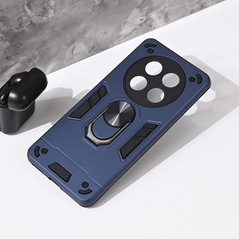 Zastitna maska (futrola) Hard Ring - Huawei Honor Magic 7 lite tamno plava.