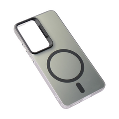 Zastitna maska (futrola) Magsafe providna - Samsung S941 Galaxy S26 crna.