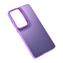 Zastitna maska (futrola) providna - Samsung S948 Galaxy S26 Ultra ljubicasta.