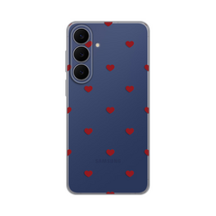 Zastitna silikonska maska (futrola) PRINT - Samsung S731B Galaxy S25 Fe Red Hearts.
