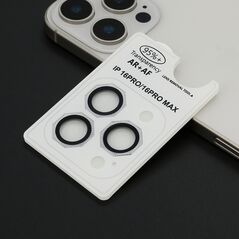 Folija - zastitu kamere OCTAGON DIAMOND za iPhone 16 Pro (6.3)/16 Pro Max (6.9) srebrna (MS).