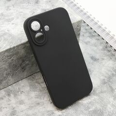 Zastitna silikonska maska (futrola) Pro Camera - iphone 16 (6.1) crna (MS).