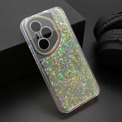 Zastitna maska (futrola) CRYSTAL GLOW - Huawei Honor 400 Pro narandzasta (MS).