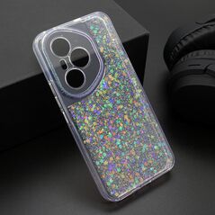 Zastitna maska (futrola) CRYSTAL GLOW - Huawei Honor 400 Pro ljubicasta (MS).