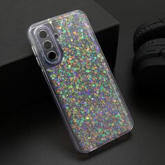 Zastitna maska (futrola) CRYSTAL GLOW - Samsung A175 Galaxy A17/A176B Galaxy A17 5G ljubicasta (MS).