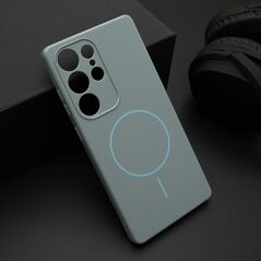 Zastitna maska (futrola) JELLY MagSafe - Samsung S938 Galaxy S25 Ultra 5G mint (MS).