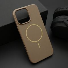 Zastitna maska (futrola) JELLY MagSafe - iPhone 16 Pro Max (6.9) tamno zlatna (MS).