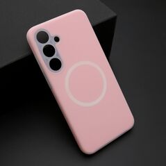 Zastitna maska (futrola) PASTEL COLOR MagSafe - Samsung S936 Galaxy S25 Plus 5G roze (MS).
