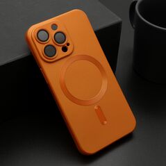 Zastitna maska (futrola) ELEGANT MAGSAFE - iPhone 13 Pro (6.1) narandzasta (MS).