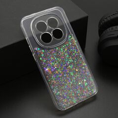 Zastitna maska (futrola) CRYSTAL GLOW - Xiaomi Redmi Note 15 Pro 5G srebrna (MS).