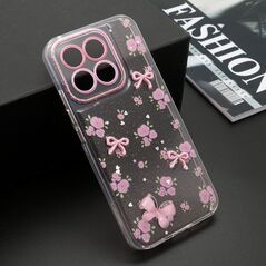 Zastitna maska (futrola) WHISPER - Huawei Honor X8c roze (MS).