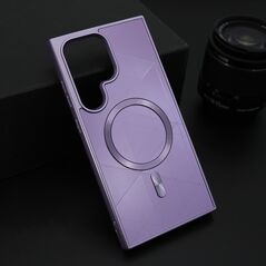 Zastitna maska (futrola) ZEN SHIELD MagSafe - Samsung S928 Galaxy S24 Ultra 5G ljubicasta (MS).