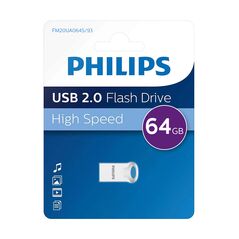 USB flash memorija Philips 2.0 64GB single port (FLP FM20UA064S/93) (MS).