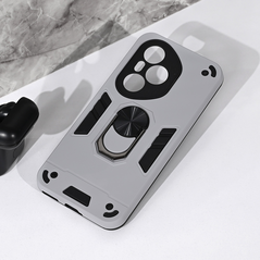 Zastitna maska (futrola) Hard Ring - Huawei Honor 400 Pro siva.