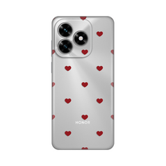 Zastitna silikonska maska (futrola) PRINT - Huawei Honor X5c Plus Red Hearts.