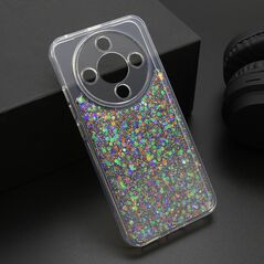 Zastitna maska (futrola) CRYSTAL GLOW - Huawei Honor X9D/Magic 8 lite srebrna (MS).