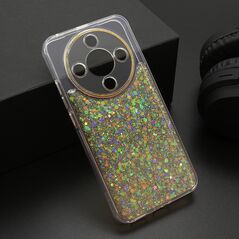 Zastitna maska (futrola) CRYSTAL GLOW - Huawei Honor X9D/Magic 8 lite narandzasta (MS).