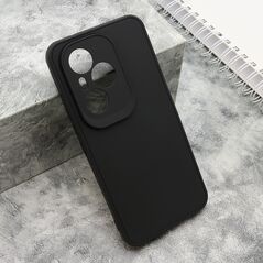 Zastitna maska (futrola) Soft 3D camera - Huawei Honor 400 Pro crna (MS).
